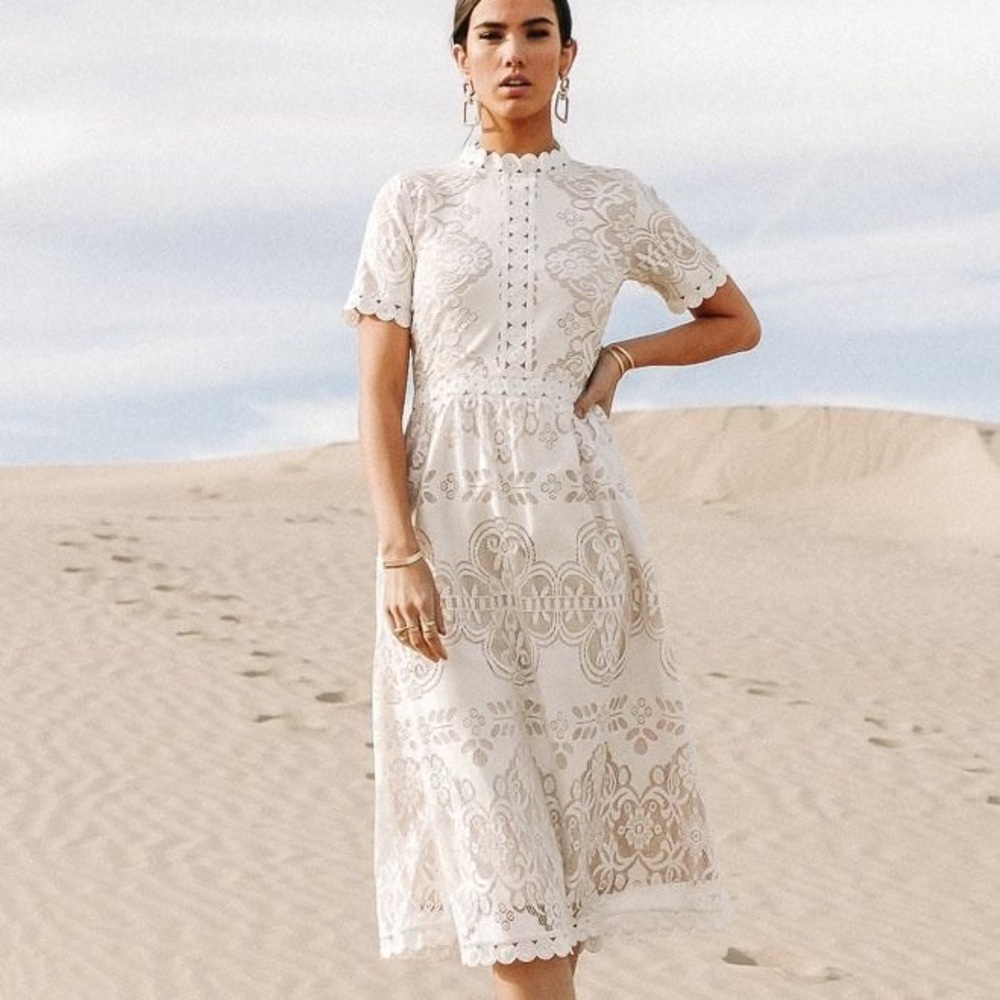 Bohme Midi lace dress